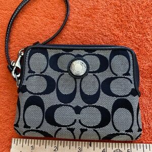 Authentic Coach wristlet